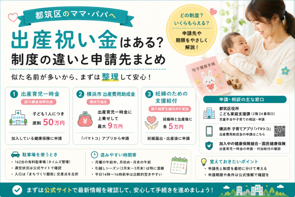 出産祝い金はある?